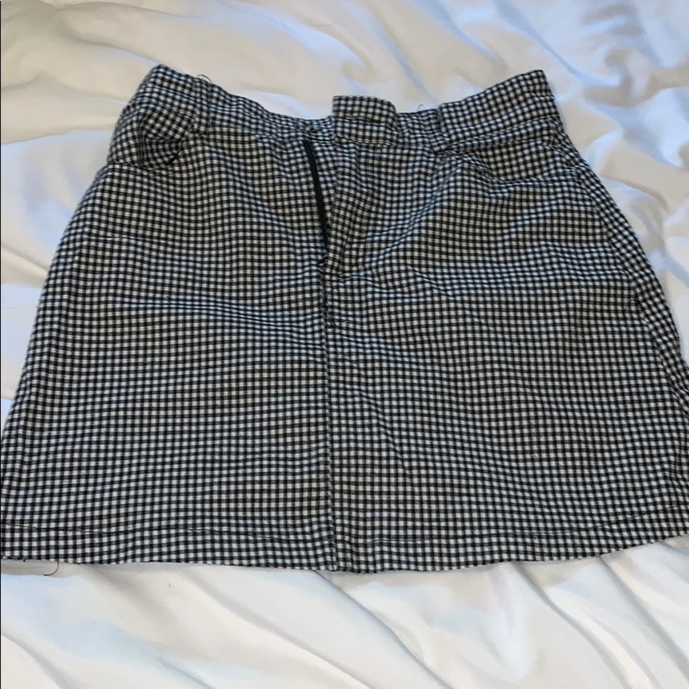 BRANDY MELVILLE checkered skirt